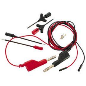 SKS Hirschmann PMS 0,64 Meetsnoerenset Banaanstekker 4 mm Bus 0,64 mm 1.00 m Zwart, Rood 1 set(s)