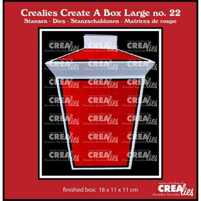 Crealies • create a box large lantaarn groot
