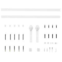 Schuifdeur met beslag 70x210 cm massief grenenhout - thumbnail