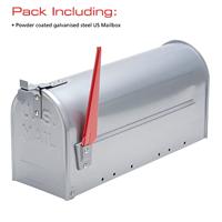 Burg Wächter 18630 US-BOX 892 Alu Brievenbus Aluminium Zilver - thumbnail