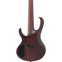 Ibanez BTB705LM Bass Workshop Natural Browned Burst Flat 5-snarige elektrische basgitaar - thumbnail