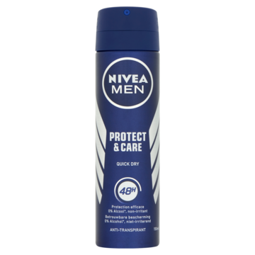 Nivea Men deodorant spray protect & care 150 Milliliter Nivea Men deodorant spray protect & care 150 Milliliter