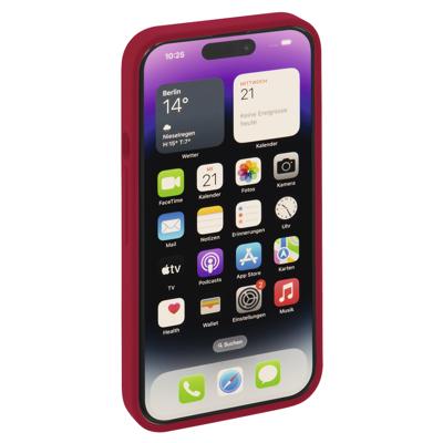 Hama Cover MagCase Finest Feel PRO Voor Apple IPhone 14 Pro Max Rood Hama Cover MagCase Finest Feel PRO Voor Apple IPhone 14 Pro Max Rood