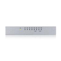 Zyxel 8-poorts Gigabit Ethernet-switch voor gaming en media, Levenslange garantie [GS108S] - thumbnail
