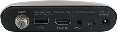 Schwaiger DSR400HD HD-satellietreceiver
