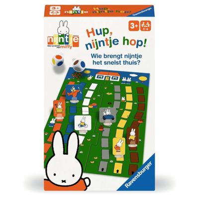 Ravensburger hup nijntje hop dobbelspel Ravensburger hup nijntje hop dobbelspel
