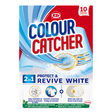 K2R Colour catcher protect & revive white (10 Stuks)