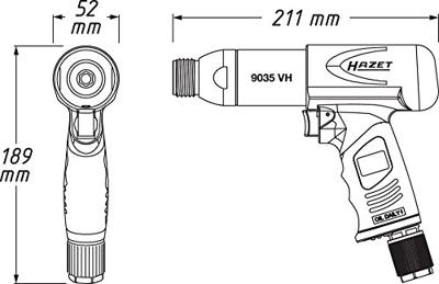 HAZET Beitelhamerset 9035H/6 · 6-delig HAZET Beitelhamerset 9035H/6 · 6-delig