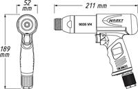 HAZET Beitelhamerset 9035H/6 · 6-delig - thumbnail