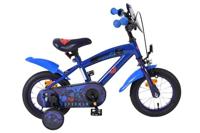 Superman kinderfiets - jongens - 12 inch - blauw - thumbnail