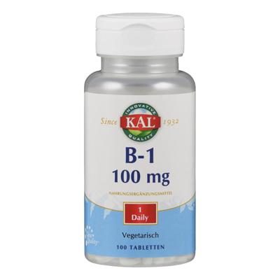 Kal Vitamine B1 100mg Tabletten Kal Vitamine B1 100mg Tabletten