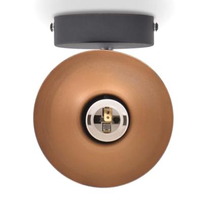 VidaXL Wandlampen voor 2 peertjes e27 zwart en goud 2 st