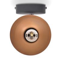 Wandlampen voor 2 peertjes E27 zwart en goud 2 st - thumbnail