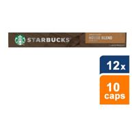 Starbucks - House Blend Medium Roast by Nespresso - 12x 10 Capsules - thumbnail