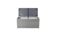 Nohr Opbergkist 'Kha' Wicker, 130 x 60cm, kleur Grijs - thumbnail