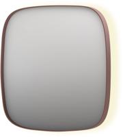 Ben Beau Spiegel 100x4x100 cm Geborsteld Koper - thumbnail
