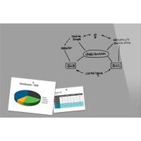 Sigel SI-B1306 Be!Board Glasmagneetbord 90x60 cm Composiet Grijs - thumbnail