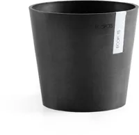 Ecopots Bloempot Amsterdam Mini Ø17cm - Donkergrijs - thumbnail
