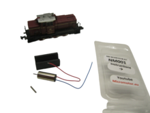 micromotor NM001G N ombouwset voor mintrix V 60, BR 261, SNCB BR 260 micromotor NM001G N ombouwset voor mintrix V 60, BR 261, SNCB BR 260