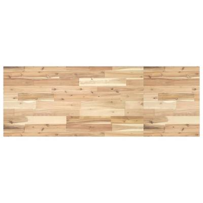 Wastafelblad 120x50x2 cm onbehandeld massief acaciahout