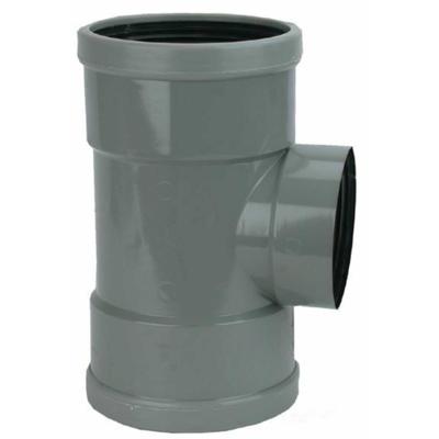 Wavin PVC Verloopstuk T-Stuk 88° - 110x50mm 2x Manchet 1x Lijmmof - Waterbeheer-oplossingen