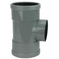 Wavin PVC Verloopstuk T-Stuk 88° - 110x50mm 2x Manchet 1x Lijmmof - Waterbeheer-oplossingen - thumbnail