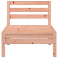 Tuinbank zonder armleuningen massief douglashout - thumbnail