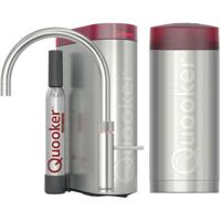 Quooker Fusion Round Keukenkraan Set - Kokend Warm- en Koud Water - RVS - Inclusief COMBI Reservoir & CUBE - Direct Gekoeld Bruisend Water - thumbnail