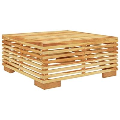 Tuintafel 69,5x69,5x31 cm massief teakhout