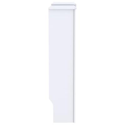 VidaXL Radiatorombouw 205 cm mdf wit - thumbnail