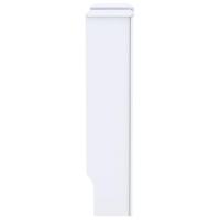 VidaXL Radiatorombouw 205 cm mdf wit - thumbnail