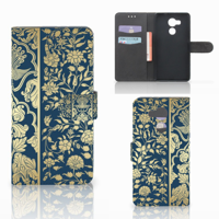 Huawei Mate 8 Hoesje Beige Flowers - thumbnail
