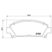 Remblokken set P83028 - thumbnail