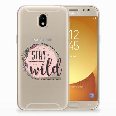 Samsung Galaxy J5 2017 Telefoonhoesje met Naam Boho Stay Wild Samsung Galaxy J5 2017 Telefoonhoesje met Naam Boho Stay Wild
