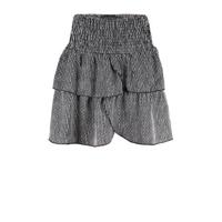 Frankie&Liberty gestreepte rok Sanne zwart/wit - thumbnail