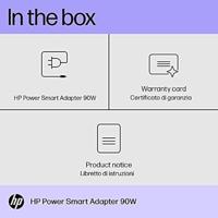 HP laptop ac adapter 90w met dongle - thumbnail