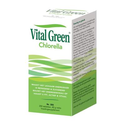 Bloem Chlorella vital green 200 Tabletten