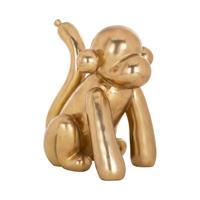 Richmond Decoratie 'Monkey' kleur Goud - thumbnail