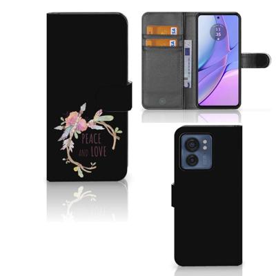 Motorola Edge 40 Leuk Hoesje Boho Text Motorola Edge 40 Leuk Hoesje Boho Text