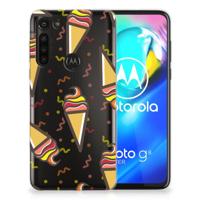 Motorola Moto G8 Power | Siliconen Case | Icecream - thumbnail