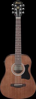 Ibanez V44MINIE Open Pore Natural elektrisch-akoestische westerngitaar met gigbag - thumbnail