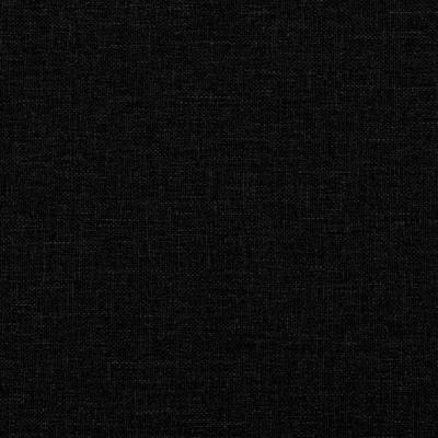 Bedframe zonder matras stof zwart 140x200 cm