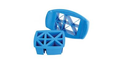 Funbites IJsblokjesvorm Driehoeken Blauw