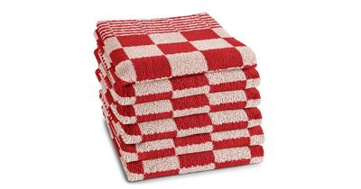 DDDDD keukendoek barbecue 50x55 cm red