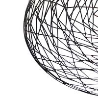 QAZQA Oosterse plafondlamp zwart 40 cm - Glan - thumbnail