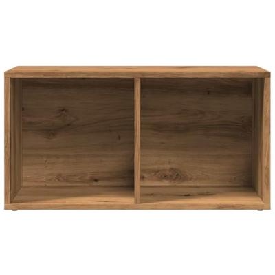 LP Opbergbox 69,5x34x36 cm bewerkt hout artisanaal eikenkleurig LP Opbergbox 69,5x34x36 cm bewerkt hout artisanaal eikenkleurig