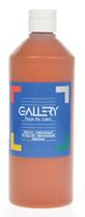 Gallery plakkaatverf, flacon van 500 ml, lichtbruin - thumbnail