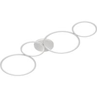 Dimbare LED Plafondlamp 37W - Warm Wit 3000K - Mat Wit Aluminium - thumbnail