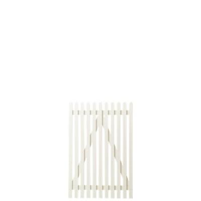 Wit Houten Tuinpoort Retro 100 x 150 CM
