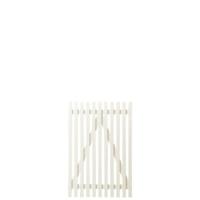 Wit Houten Tuinpoort Retro 100 x 150 CM - thumbnail